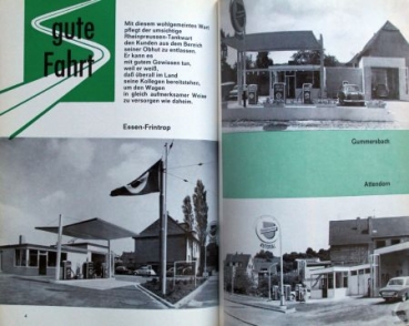 Rheinpreussen "Der Zuendschluessel" Gasstation-Magazine complete vintage 1964 binding (7648)